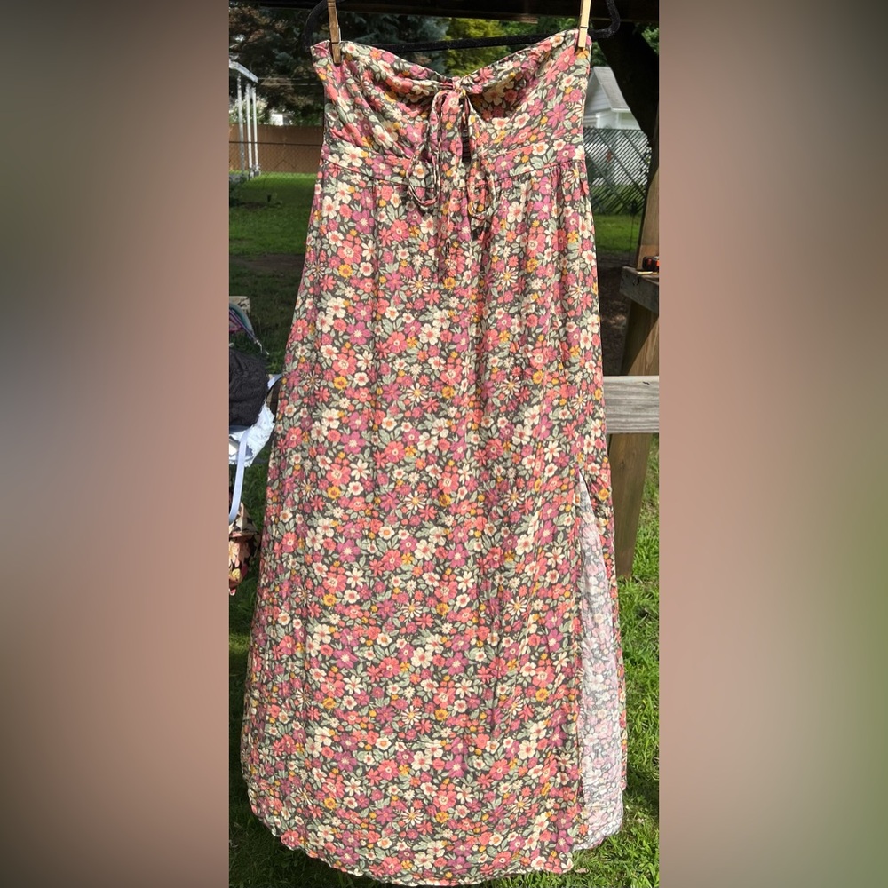 Floral maxi dress